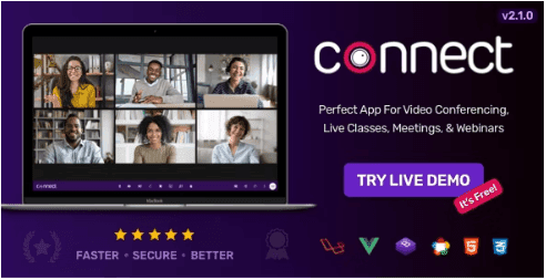Курс [codecanyon] Connect v2.2.0 Nulled - скрипт видеочата (2022)